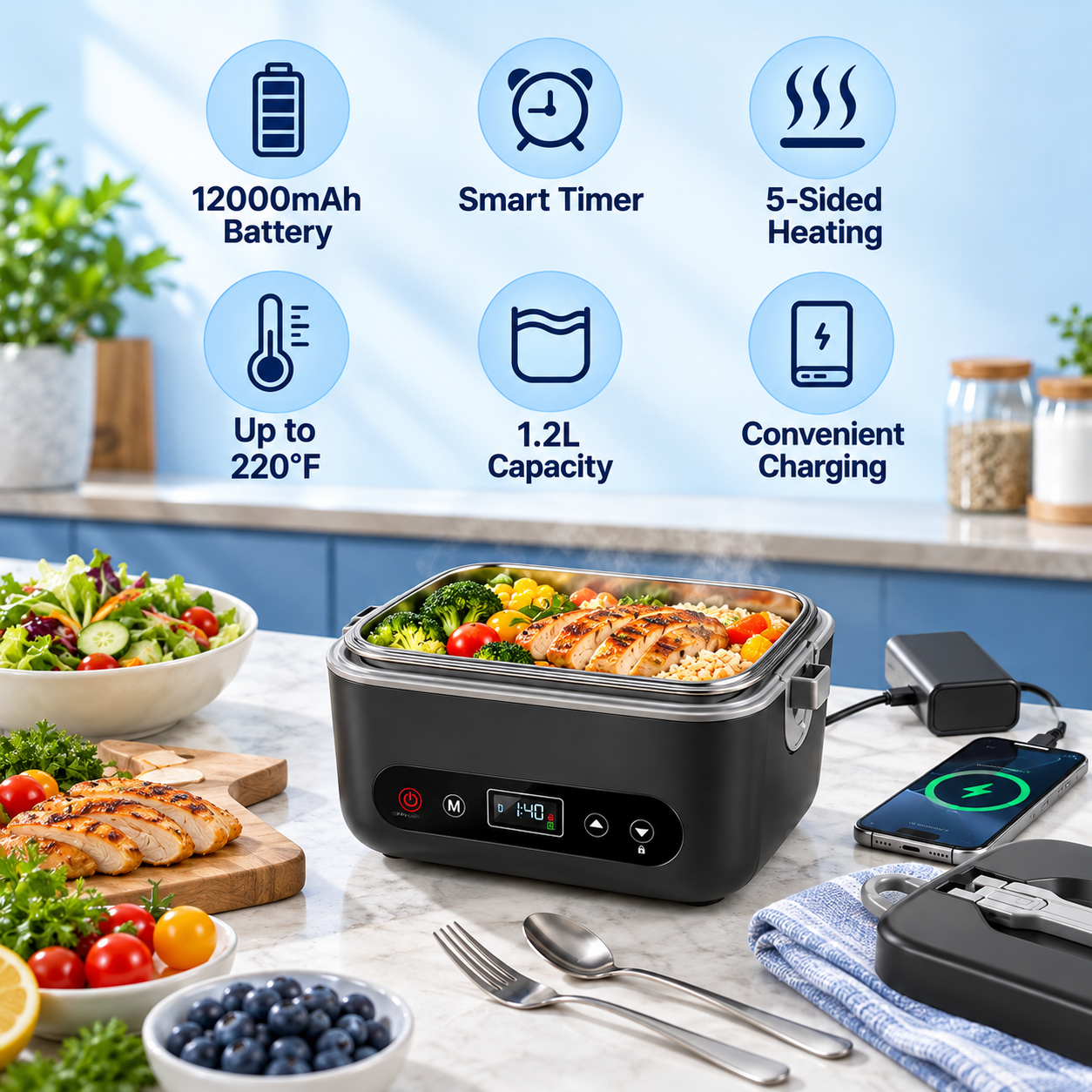 Heated Lunch Box